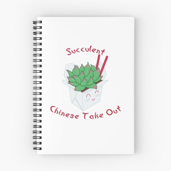 Item preview, Succulent Chinese Take Out(with words) designed and sold by ChelsDesignShop.