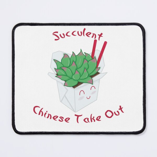 Item preview, Succulent Chinese Take Out(with words) designed and sold by ChelsDesignShop.