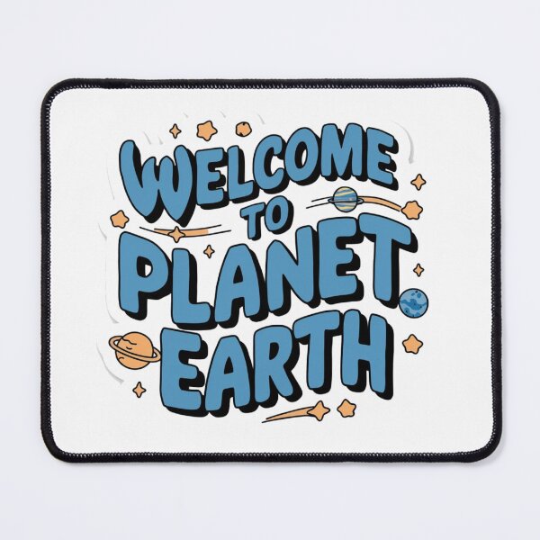 Item preview, Welcome to Planet Earth No.2 designed and sold by Gentle40Winks.