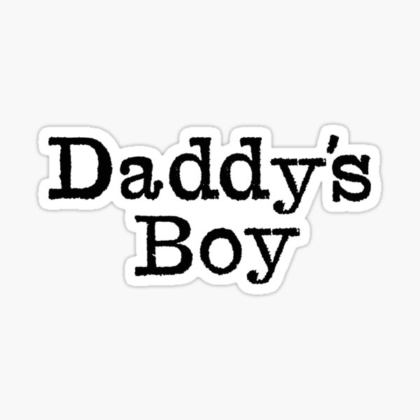 the-words-daddy-s-boy-in-black-gritty-old-typewriter-lettering