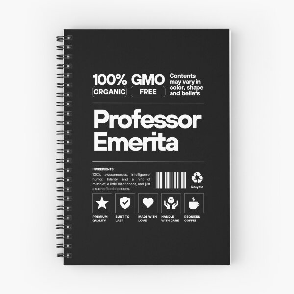 Item preview, 100 Percent Professor Emerita - Retired Professor, Professor Retirement, Professor Emeritus, Distinguished Professor, Faculty Retirement, Academic Retirement designed and sold by jadedscientist.