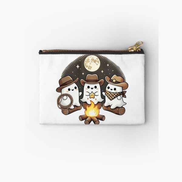 Item preview, Cowboy Ghost Campfire Halloween designed and sold by BlankCanvasHaHa.