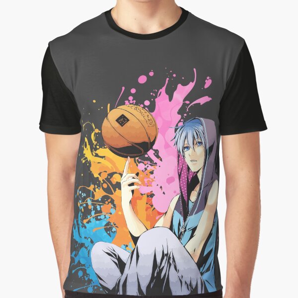 Kuroko no Basket Colourful Splash Graphic T-Shirt