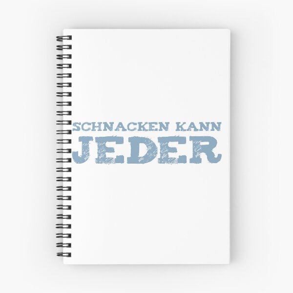 Item preview, Low German saying "Anyone can chat" designed and sold by FrechZeug.