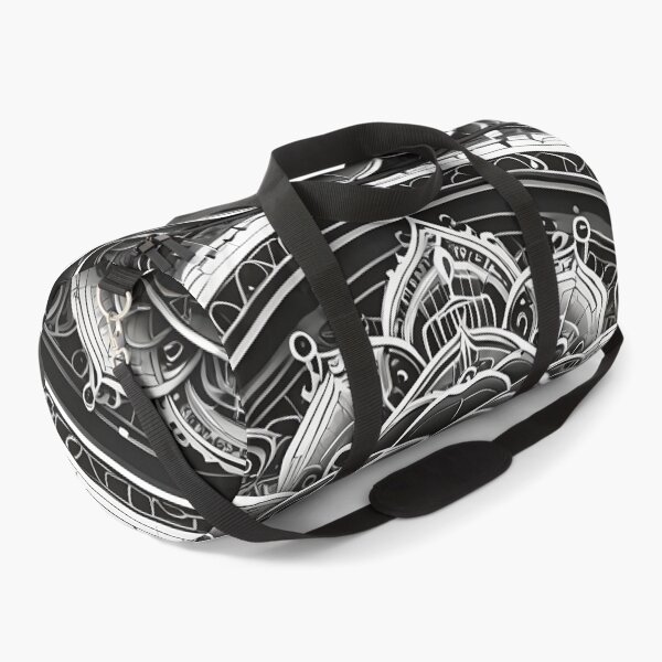 Artikelvorschau, Rosa detailliertes monochromes Mandala entworfen und verkauft von MandalasShops.