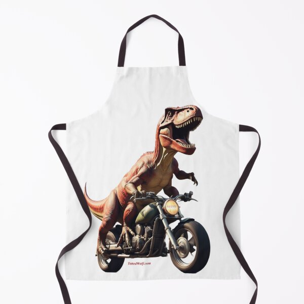 Item preview, T-rex on a Motorcycle designed and sold by TattedWolf.