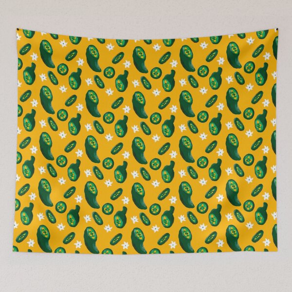Item preview, Cheesy Jalepeno Pepper Lovers Pattern designed and sold by brookelynette.
