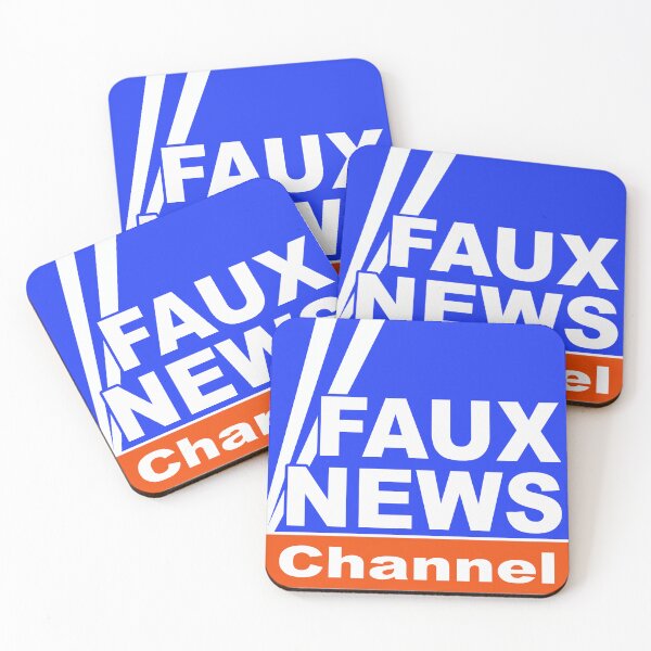 Item preview, Faux News designed and sold by AlpaculasShop.