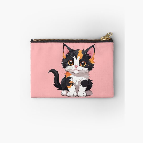 Item preview, Cute tricolor cat, calico, tortoiseshell designed and sold by sebastienbaudry.