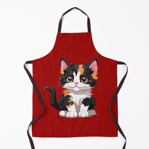 Item preview, Cute tricolor cat, calico, tortoiseshell designed and sold by sebastienbaudry.