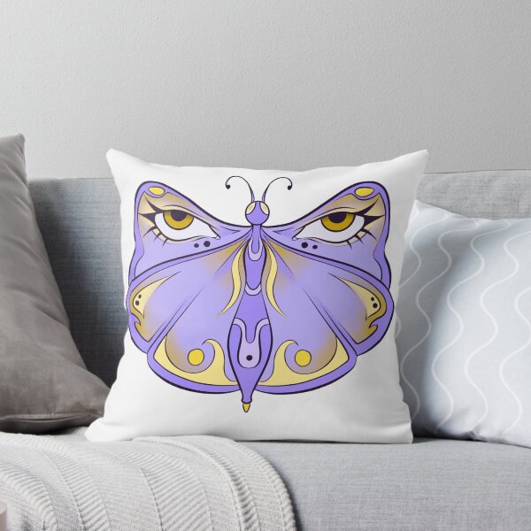 Item preview, Eye See You Lavender Lemonade Moth designed and sold by peachpit-arts.