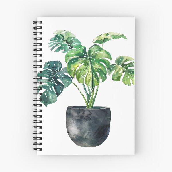 Item preview, Monstera Plant in Watercolour Effect designed and sold by Wormy-23.