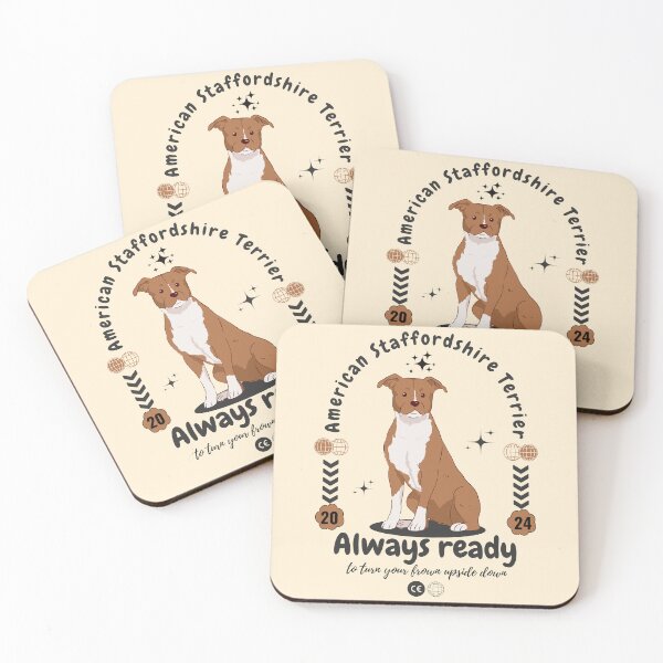 Item preview, American staffordshire terrier : always ready to turn your frown upside down designed and sold by Peerless-Prime.
