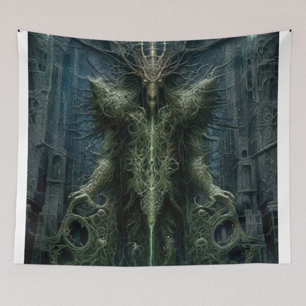 Item preview, Overgrown Ruins  - Dark Fantasy Art concept designed and sold by Delerat7.
