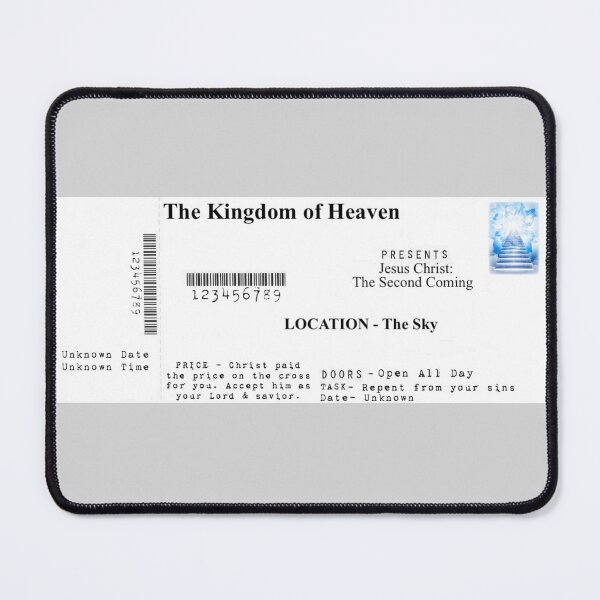 Item preview, 2nd Fake Christian End Times Ticket designed and sold by JonathanR1994.