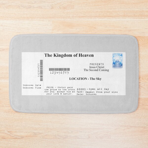 Item preview, 2nd Fake Christian End Times Ticket designed and sold by JonathanR1994.