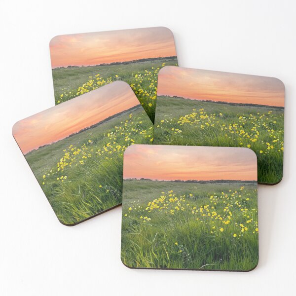 Item preview, Buttercup Meadow at Sunset designed and sold by Alison Crowe.
