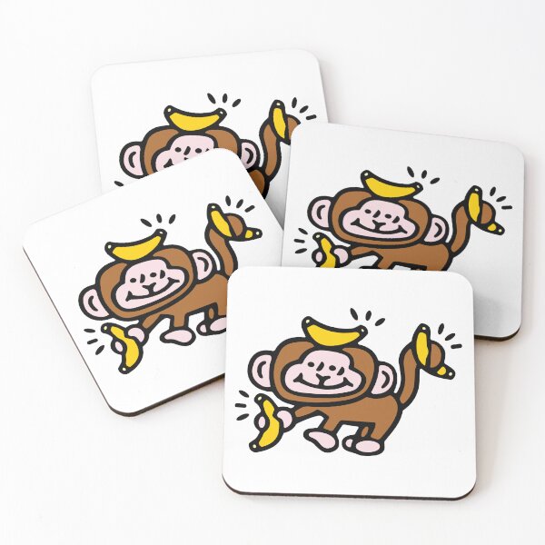 Item preview, Monkey with Bananas designed and sold by SHARON COUNTS.
