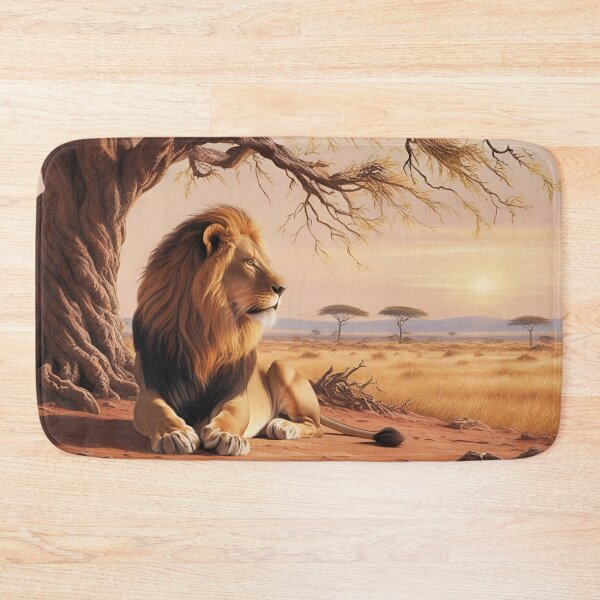 Item preview, Majestic Savanna Lion  designed and sold by PolygonPinnacle.