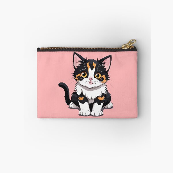 Item preview, Cute tricolor cat, calico, tortoiseshell designed and sold by sebastienbaudry.