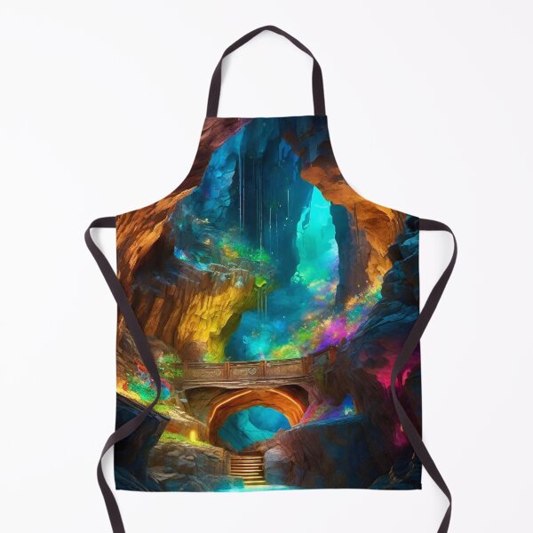 Item preview, Magical Hidden Grotto - Dark Fantasy Art concept designed and sold by Delerat7.