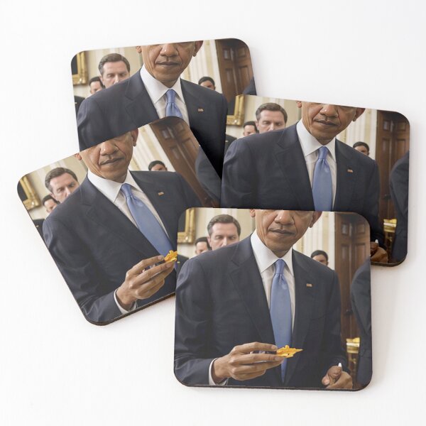 Item preview, Barack Obama Eating Nachos designed and sold by ConClaviConDio.