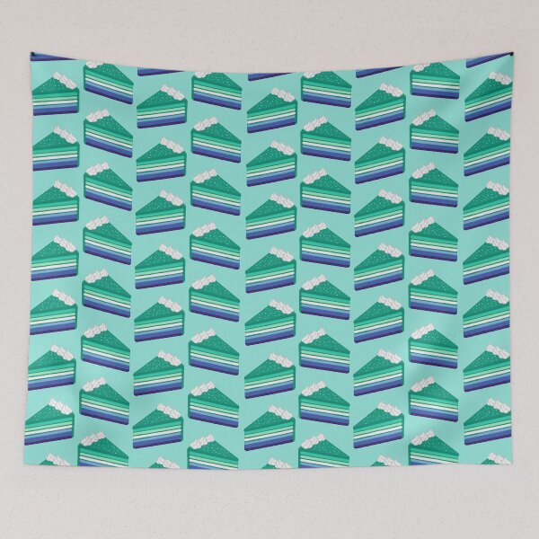 Item preview, Pattern of Delicious Slices of Gay Cakes designed and sold by AroAxel.