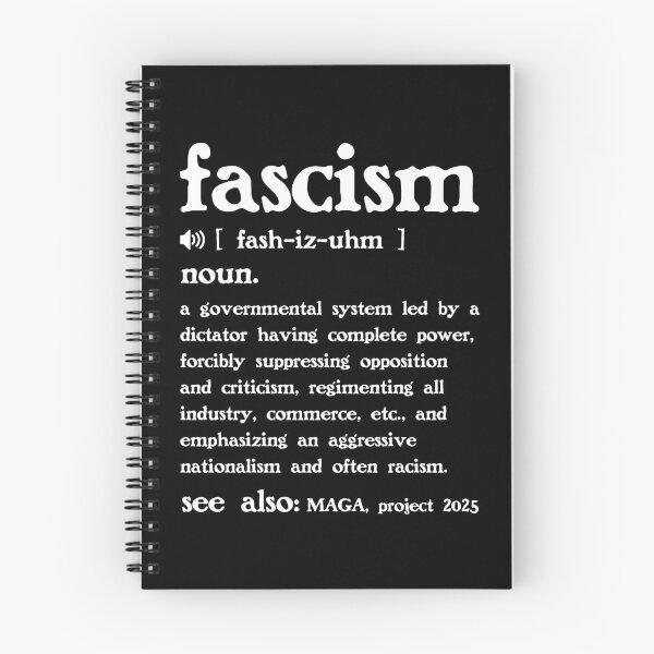 Item preview, The Definition of Fascism designed and sold by Unhinged Heather.