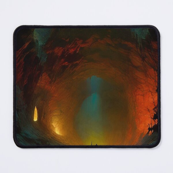 Item preview, Tunnels of the Purple Worm - Dark Fantasy Art concept designed and sold by Delerat7.