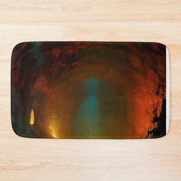 Item preview, Tunnels of the Purple Worm - Dark Fantasy Art concept designed and sold by Delerat7.