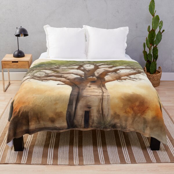 Item preview, Baobab tree, watercolor designed and sold by TrendyGenZArt.