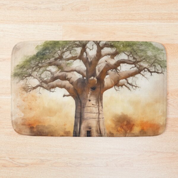 Item preview, Baobab tree, watercolor designed and sold by TrendyGenZArt.