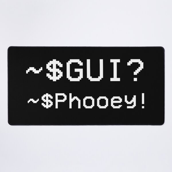 Item preview, GUI? Phooey! designed and sold by thesearecomics.