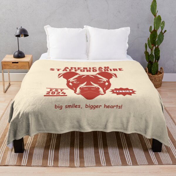 Item preview, American staffordshire terrier : big smiles, big hearts designed and sold by Peerless-Prime.