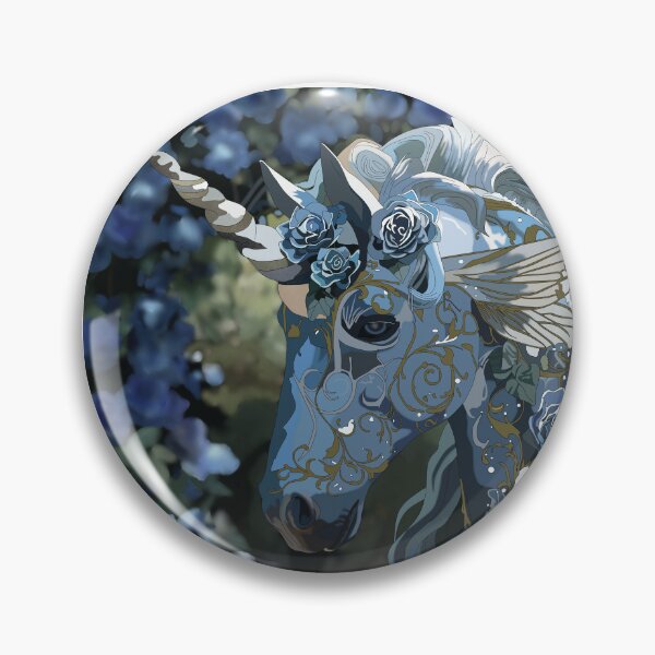Item preview, Blue Fairy Unicorn designed and sold by mythnomer.