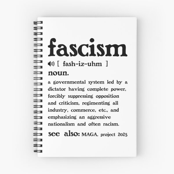 Item preview, The Definition of Fascism designed and sold by Unhinged Heather.