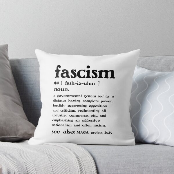 Aperçu de l'œuvre La définition du fascisme créée et vendue par Unhinged Heather.
