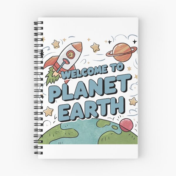Item preview, Welcome to Planet Earth No.3 designed and sold by Gentle40Winks.