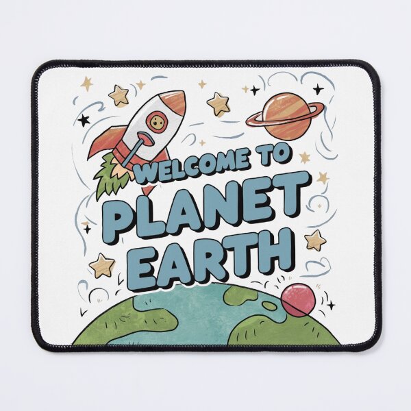Item preview, Welcome to Planet Earth No.3 designed and sold by Gentle40Winks.