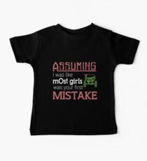 assuming I was like most girls was your first mistake jeep t-shirts Baby Tee