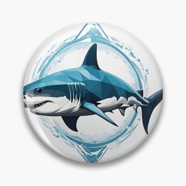 Item preview, The great blue shark designed and sold by Killmooze.