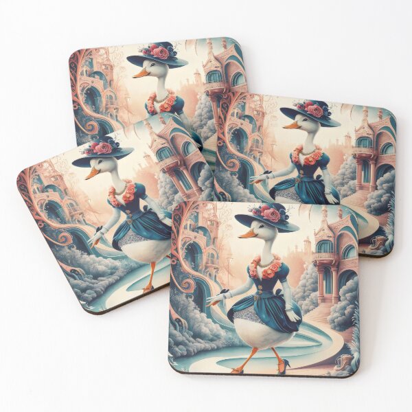 Item preview, Elegant duck. designed and sold by MyHappyArtShop.