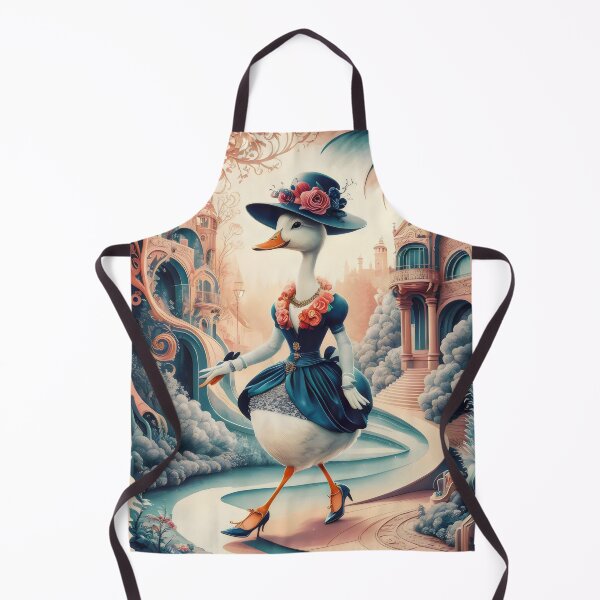 Item preview, Elegant duck. designed and sold by MyHappyArtShop.