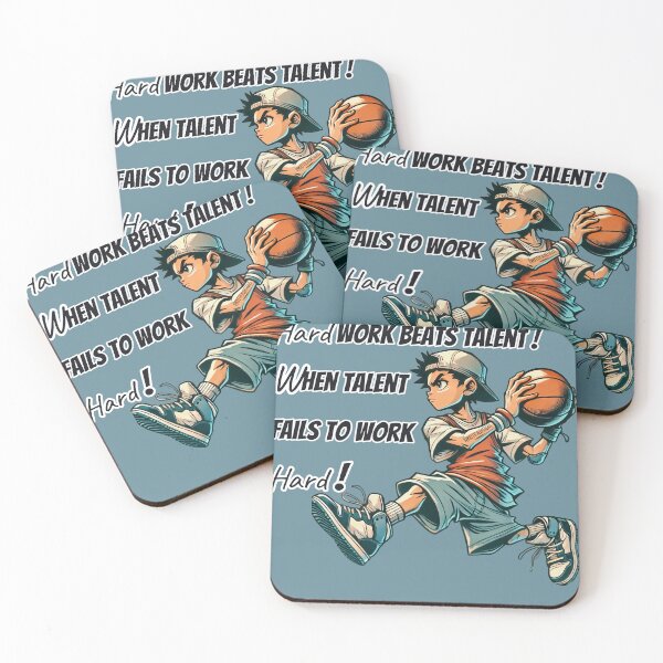 Item preview, Basketball- Hard Work Beats Talent designed and sold by KriticalDesigns.