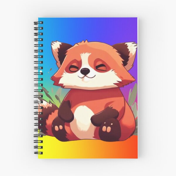 Item preview, Cute Rainbow Red Panda designed and sold by FuzyFriendHaven.