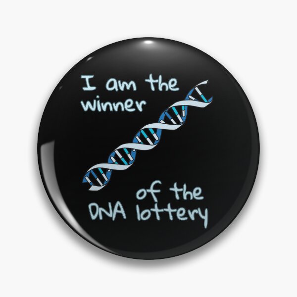 Item preview, The winner of the DNA lottery funny design designed and sold by Mirabilum.