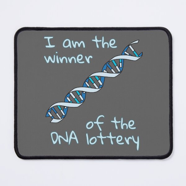 Item preview, The winner of the DNA lottery funny design designed and sold by Mirabilum.