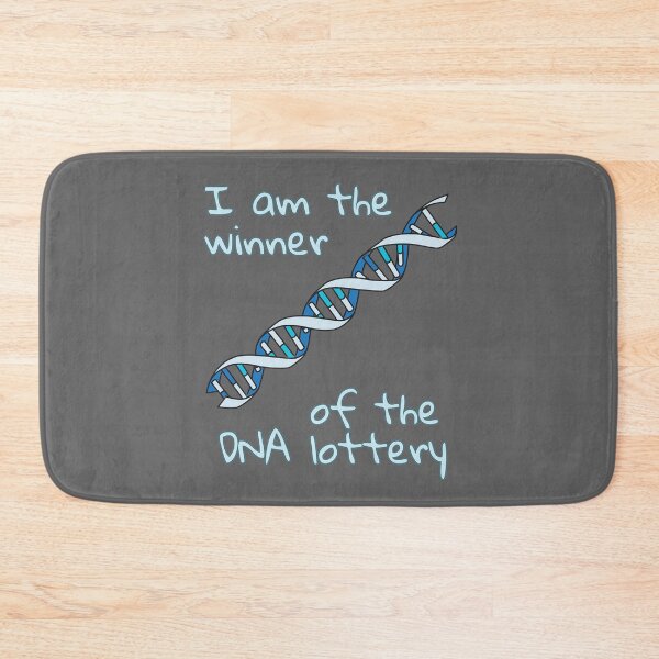Item preview, The winner of the DNA lottery funny design designed and sold by Mirabilum.