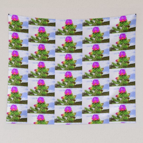 Item preview, Violet Cholla Cactus Flower designed and sold by mandellphotos.