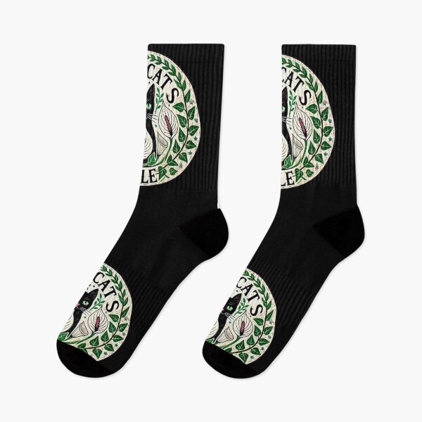 Item preview, Black Cats Rule designed and sold by FrictionMaxxing.